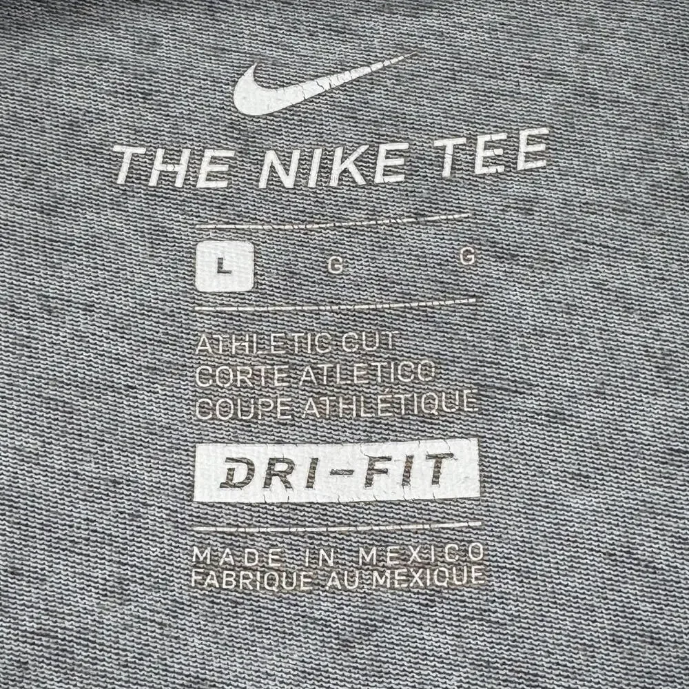 OSU‎ Beavers Football Nike Tee Men's Long Sleeve Grey Shirt Dri-Fit Large